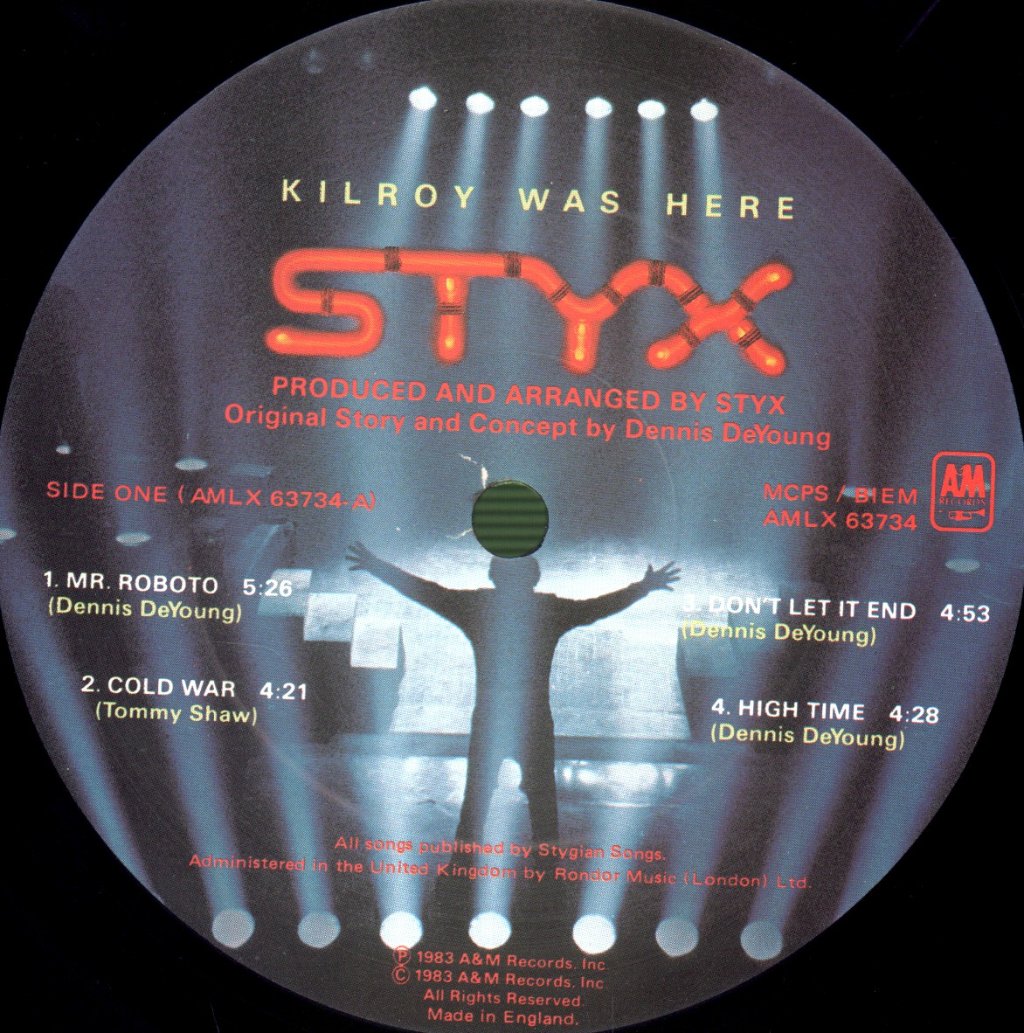 Styx - Kilroy Was Here - Lp