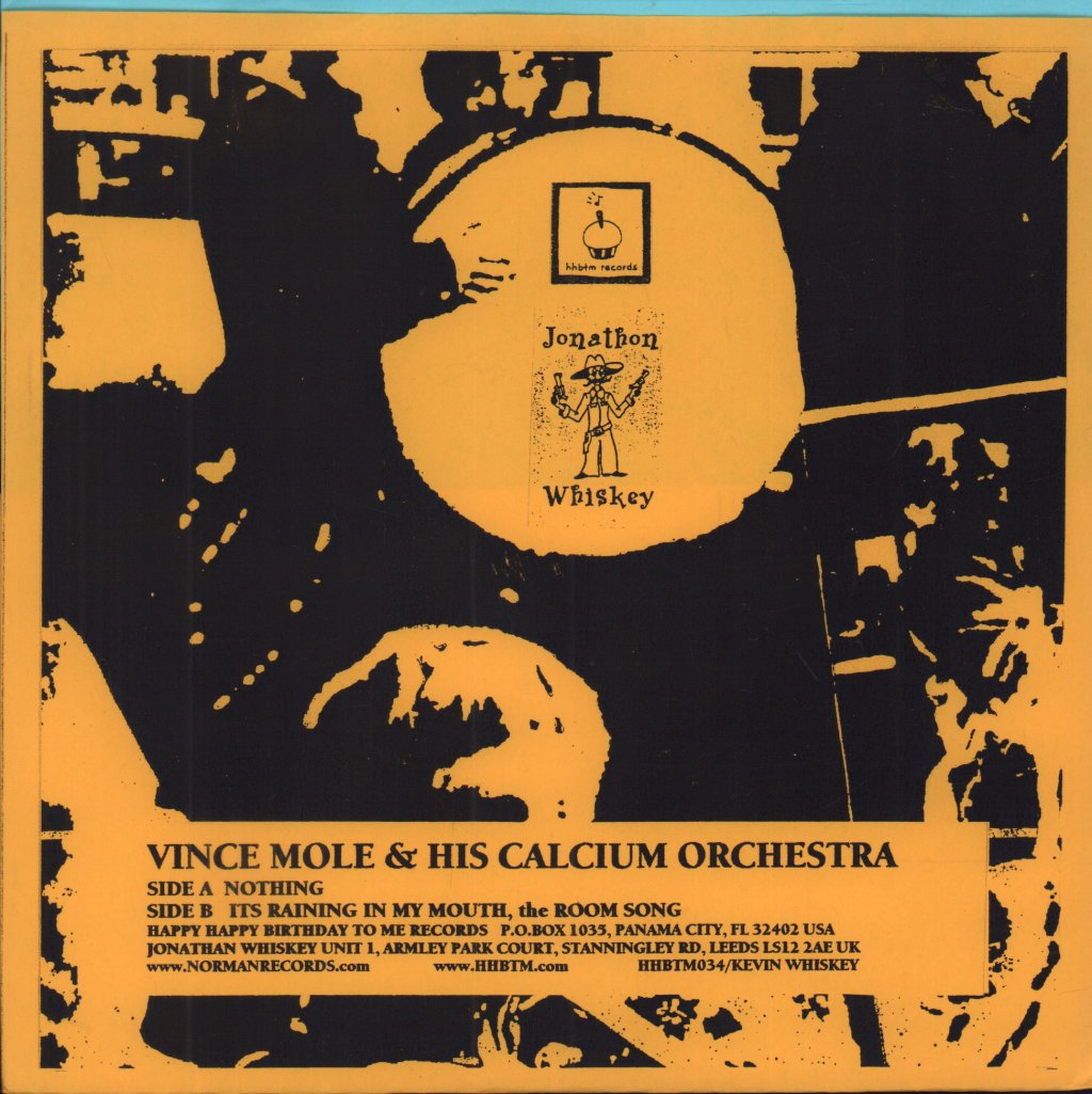 Vince Mole And His Calcium Orchestra - Nothing - 7 Inch