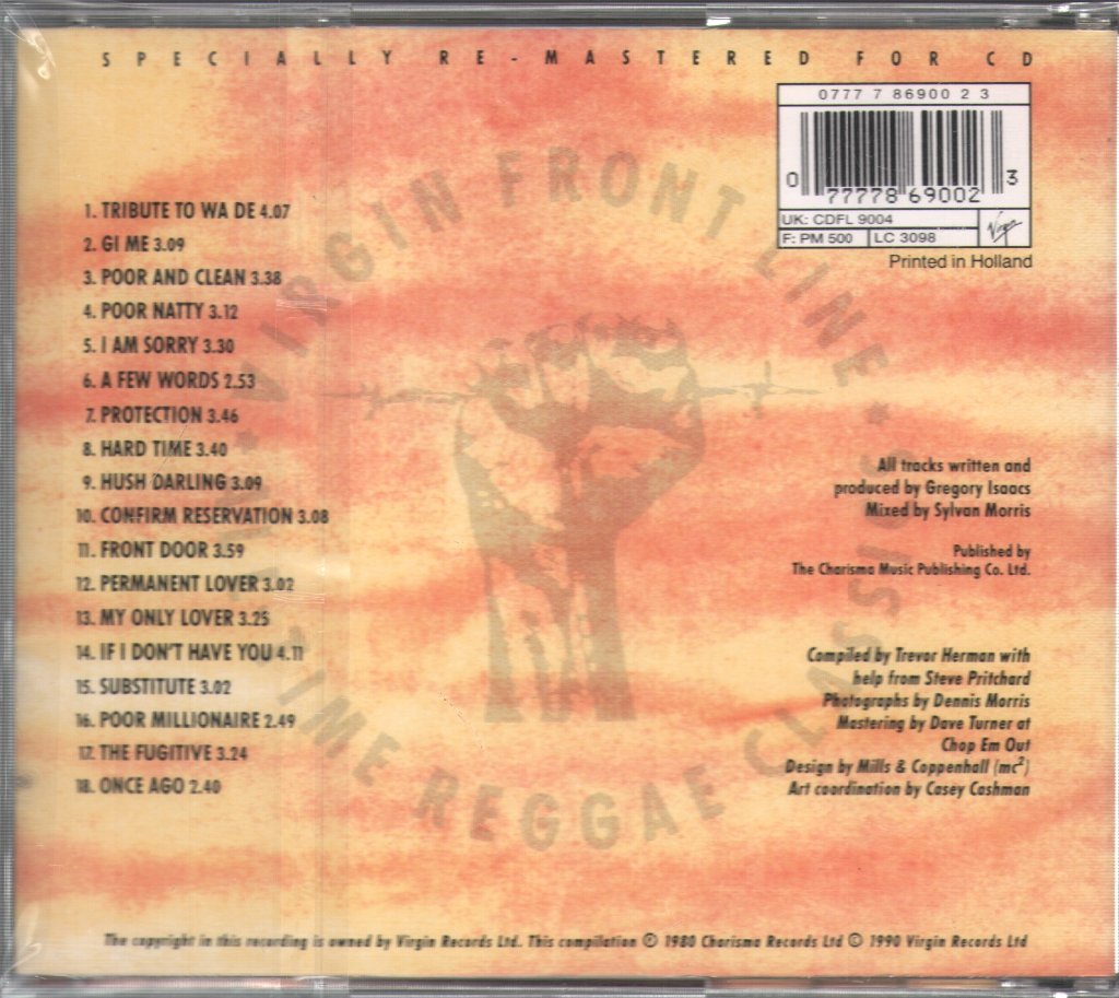 Gregory Isaacs - Once Ago - Cd