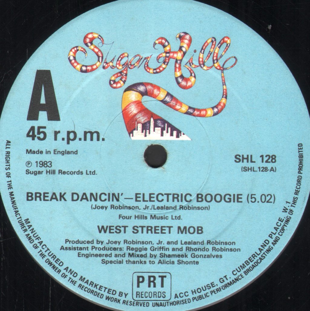 West Street Mob - Break Dancin' Electric Boogie - 12 Inch