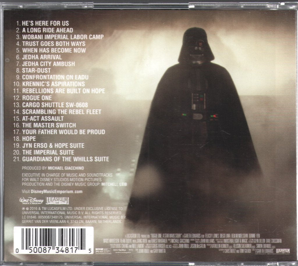 Michael Giacchino - Rogue One (A Star Wars Story) - Cd