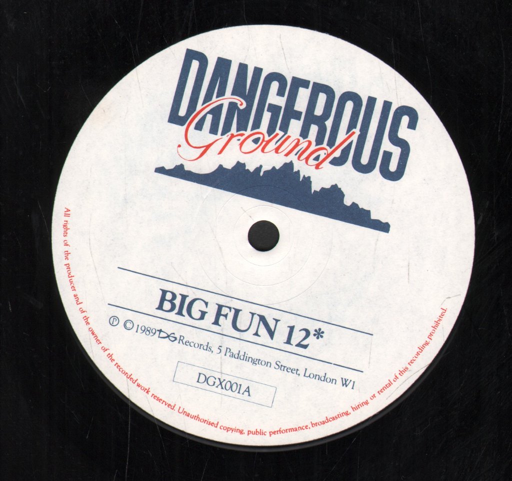 Dangerous Ground - Big Fun - 12 Inch