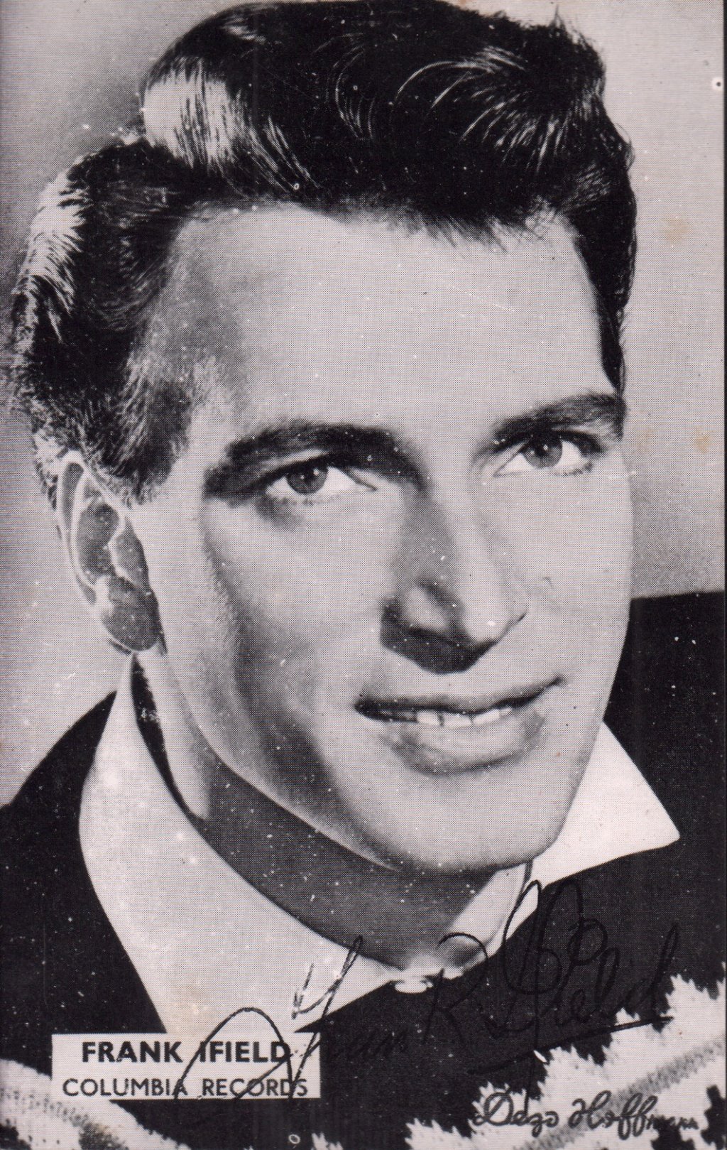 Frank Ifield - frank ifield show - Card