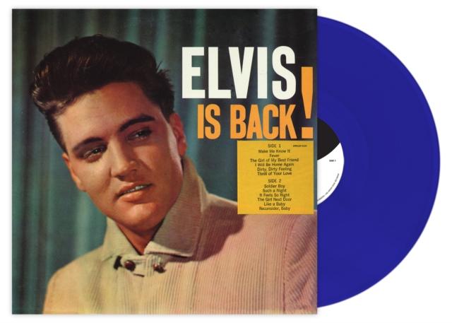 Elvis Presley - Elvis Presley: Is Back! (Limited Blue) - Lp