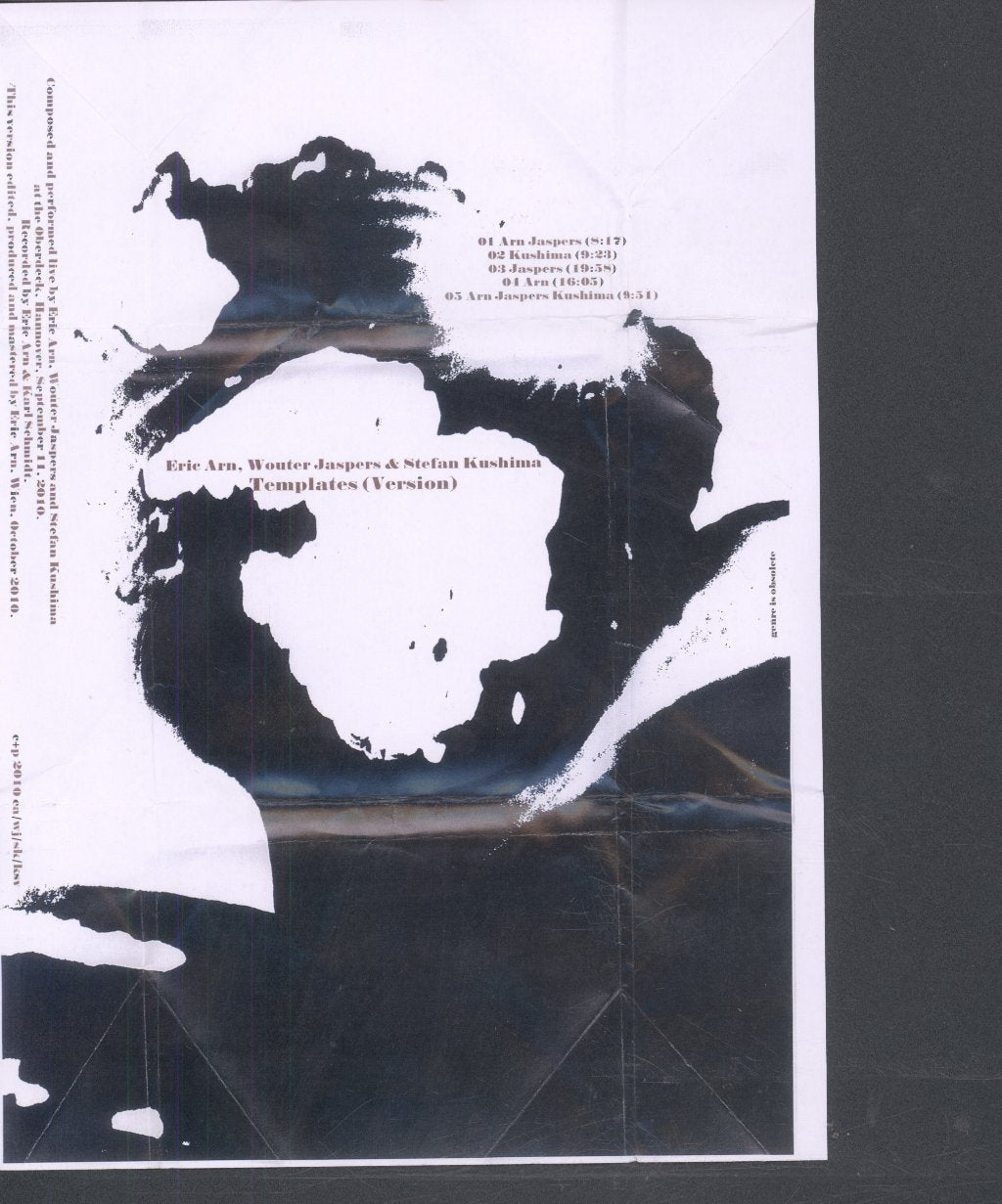 Eric Arn, Wouter Jaspers & Stefan Kushima - Templates (Version) - Cdr