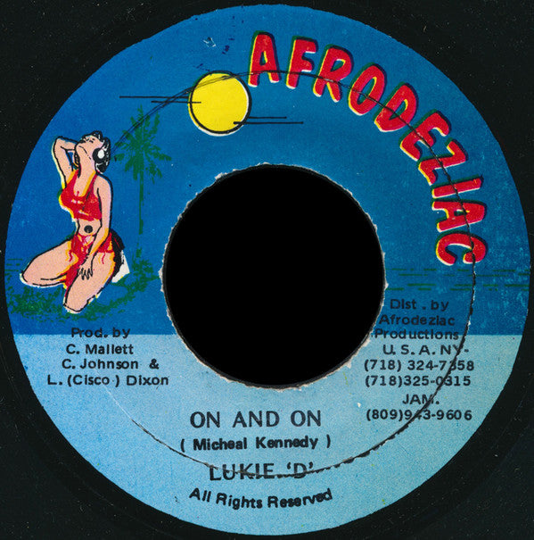 Lukie D - On And On - 7 Inch