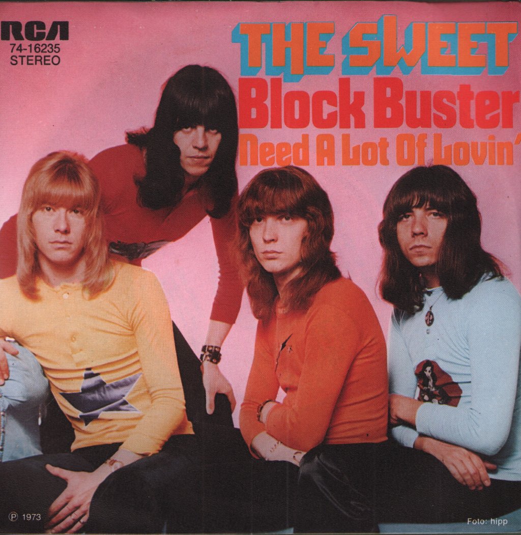 Sweet - Blockbuster - 7 Inch