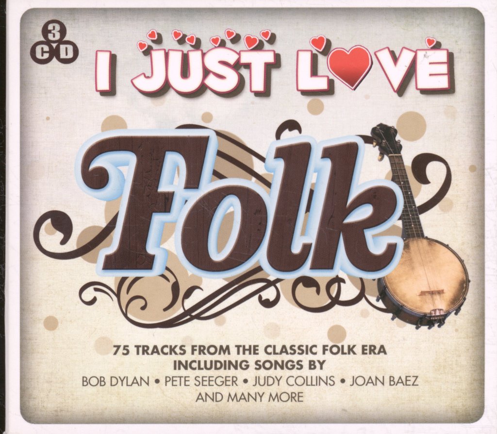Various Artists - I Just Love Folk - Cd Set