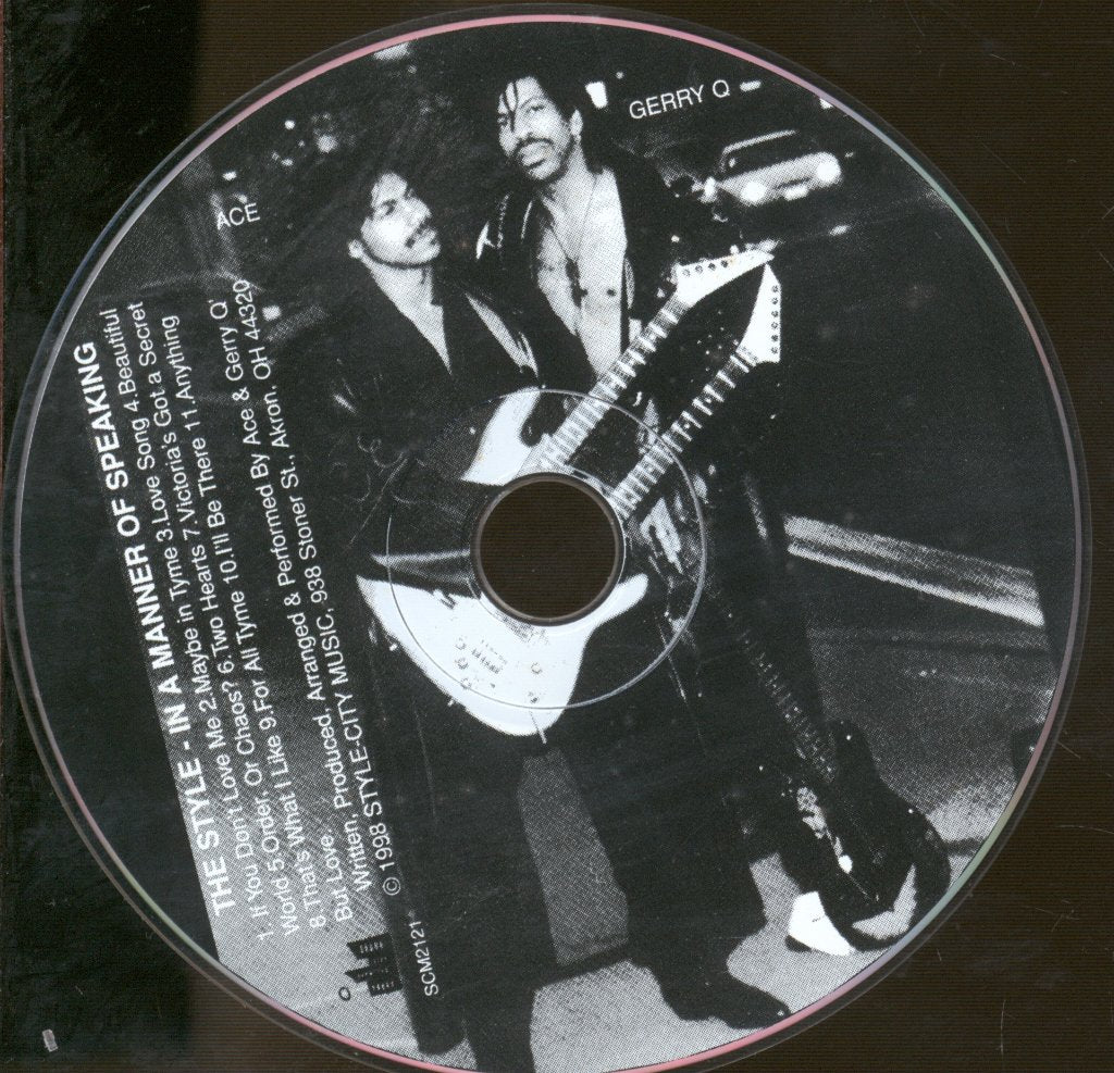 Style (Funk) - In A Manner Of Speaking - Cd