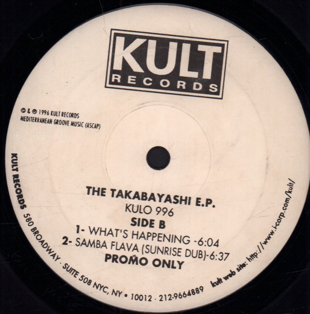 Yukiyo Takabayashi - Takabayashi EP - 12 Inch