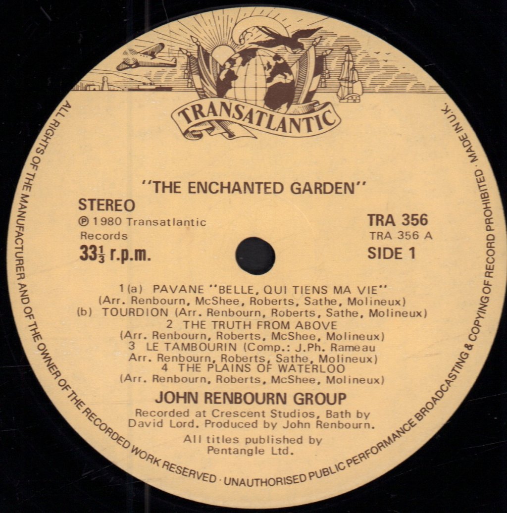 John Renbourn Group - Enchanted Garden - Lp