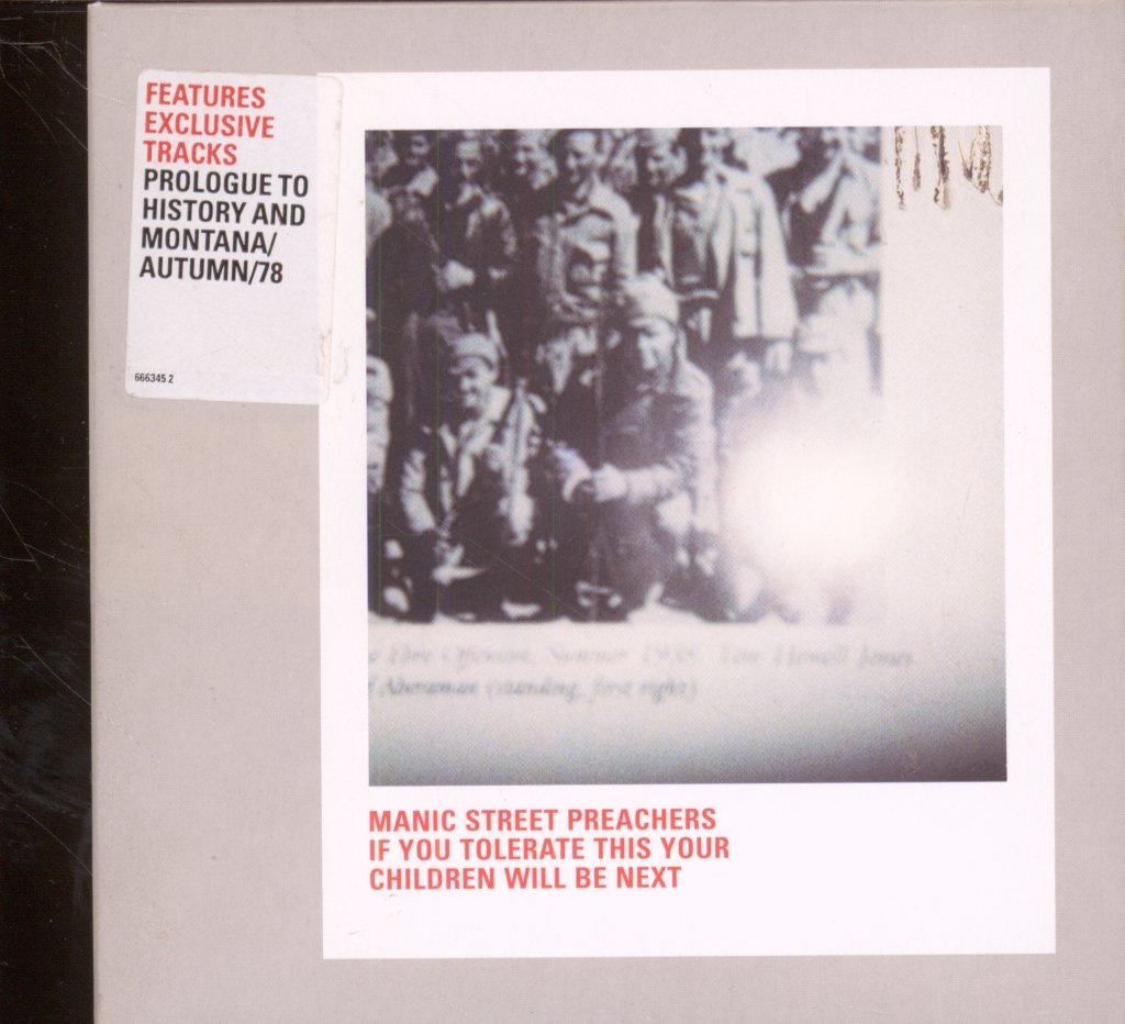 Manic Street Preachers - If You Tolerate This Your Children Will Be Next - Cd