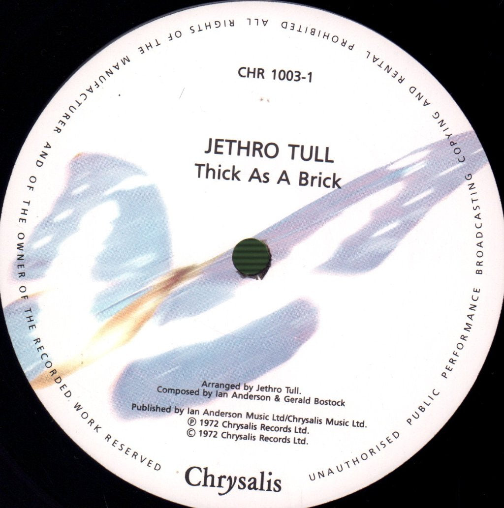 Jethro Tull - Thick As A Brick - Lp