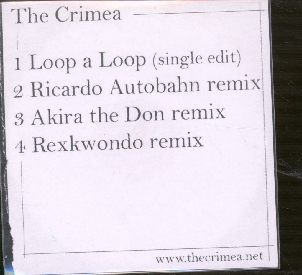 Crimea - Loop A Loop - Cdr