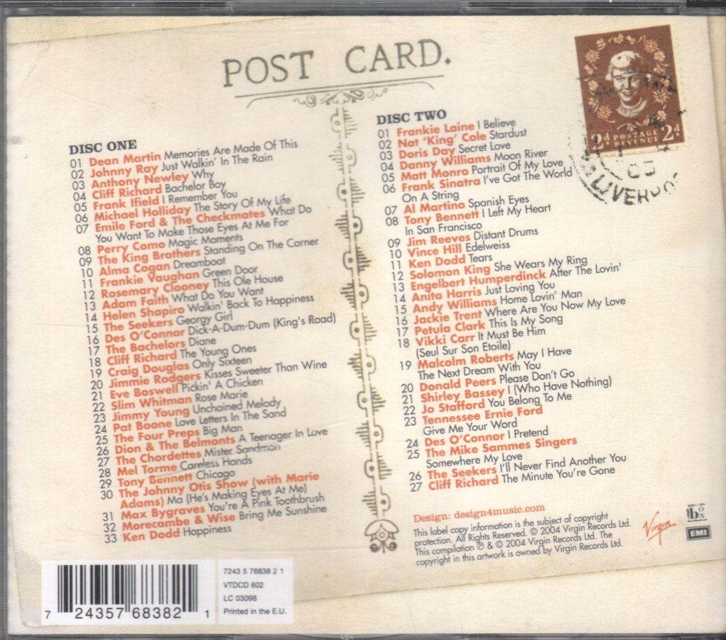 Various Artists - Memories Are Made Of This - Double Cd