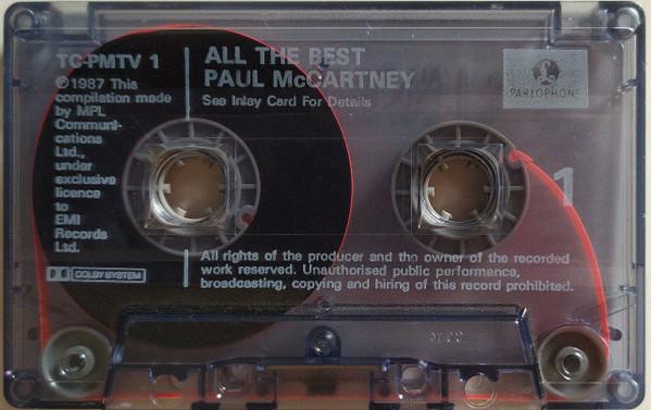 Paul McCartney - All The Best! - Cassette