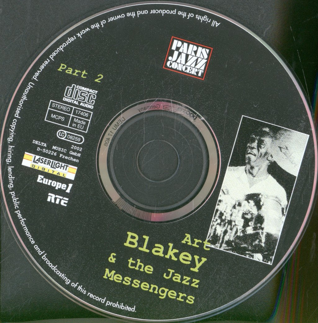 Art Blakey & The Jazz Messengers - Olympia, May 13th, 1961 - Double Cd