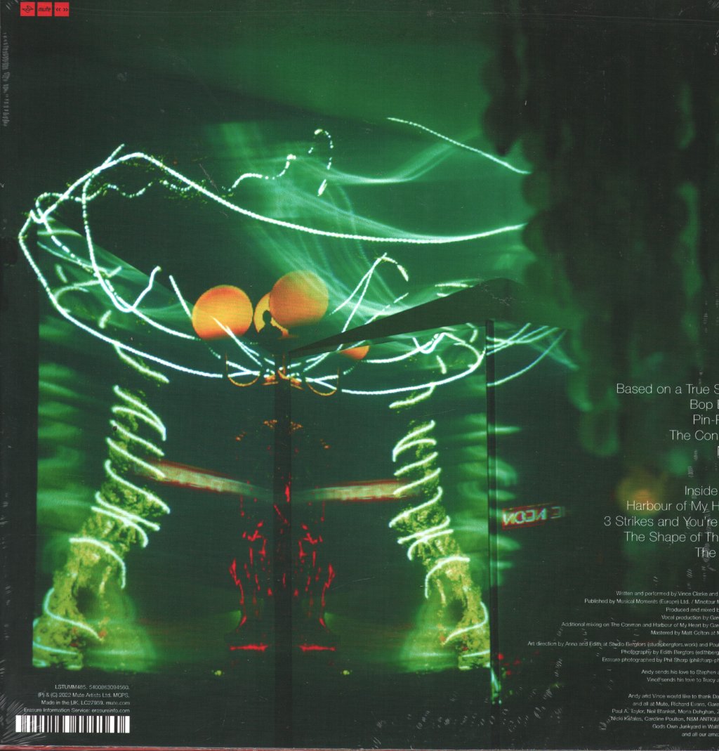 Erasure - Day-Glo (Based On A True Story) - Lp