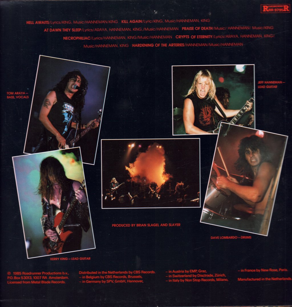 Slayer - Hell Awaits - Lp