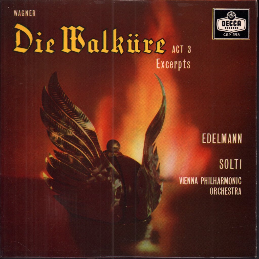 Vienna Philharmonic Orchestra - wagner die walkure act 3 excerpts - 7 Inch