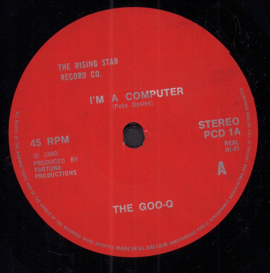 Goo-Q - I'm A Computer - 7 Inch