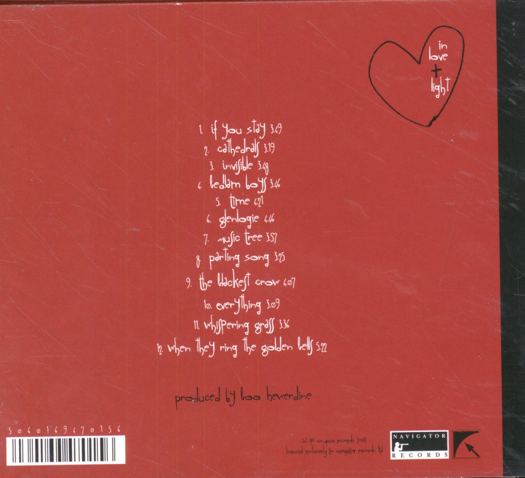 Heidi Talbot - In Love + Light - Cd
