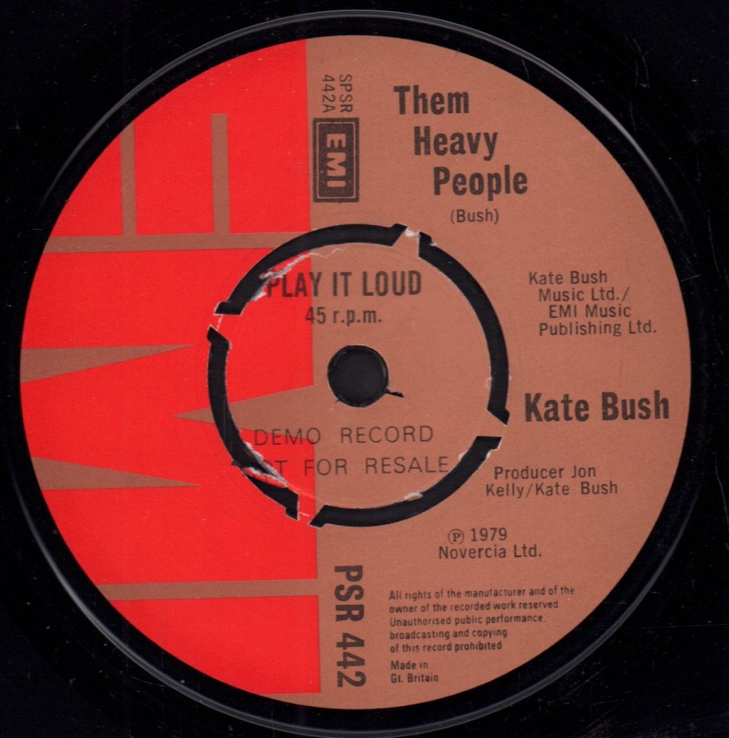 Kate Bush - Them Heavy People - 7 Inch