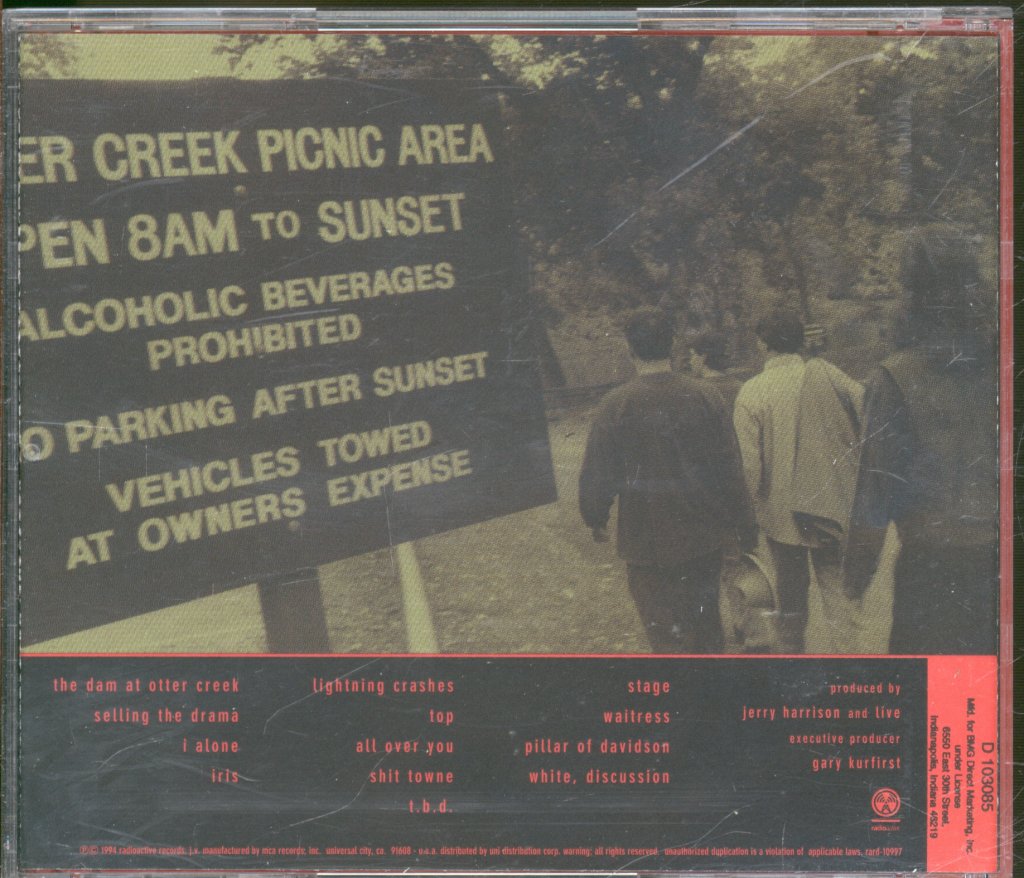 Live - Throwing Copper - Cd