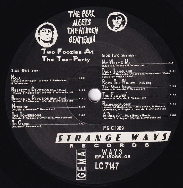 Perc Meets The Hidden Gentleman - Two Foozles At The Tea-Party - Lp