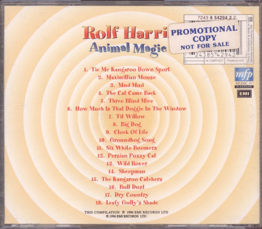 Rolf Harris - Animal Magic - Cd