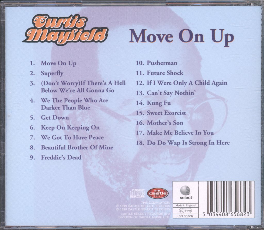 Curtis Mayfield - Move On Up - Cd