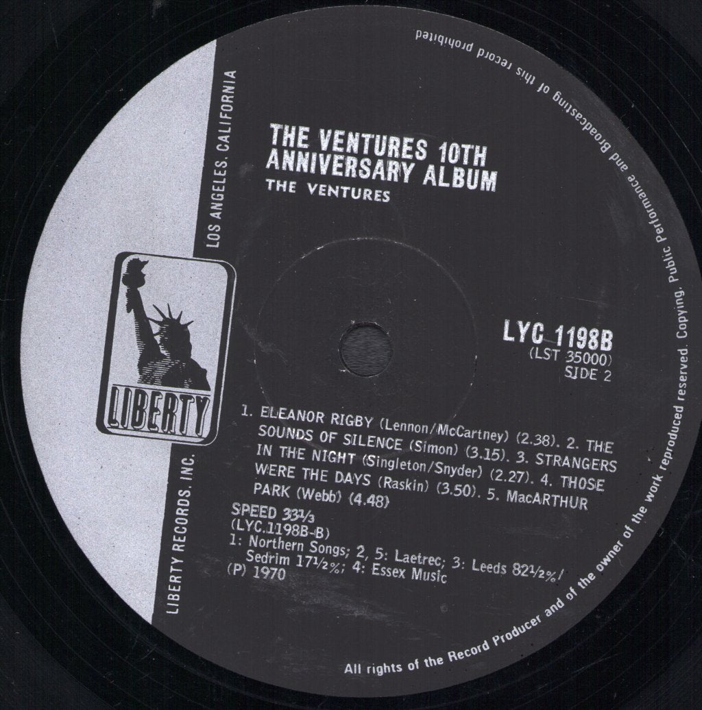 Ventures - 10th Anniversary Album - Double Lp