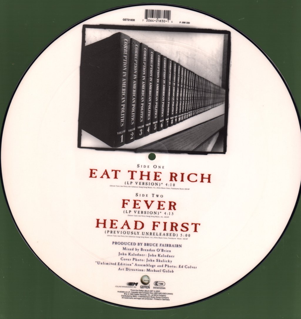 Aerosmith - Eat The Rich - 12 Inch