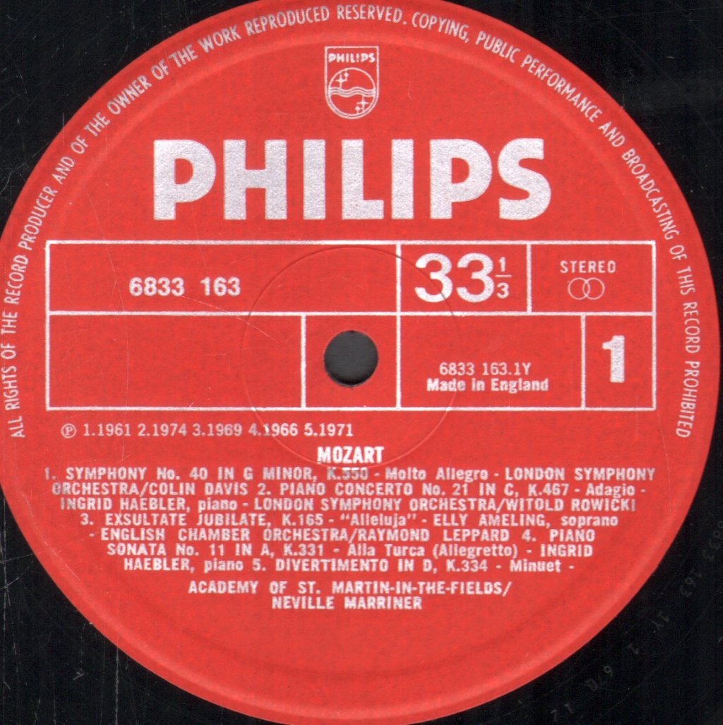 Various Artists - World Of Mozart - Lp
