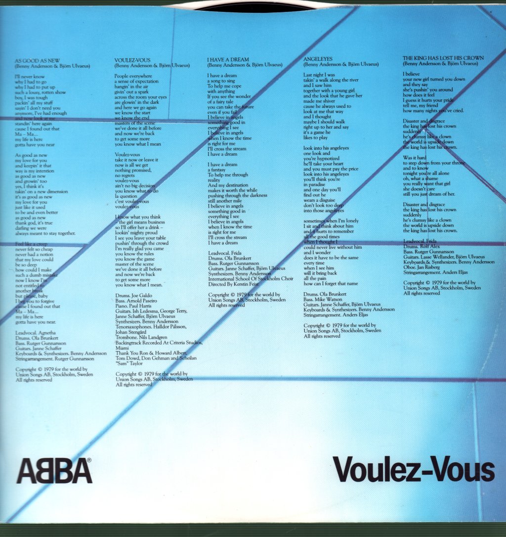ABBA - Voulez Vous - Lp