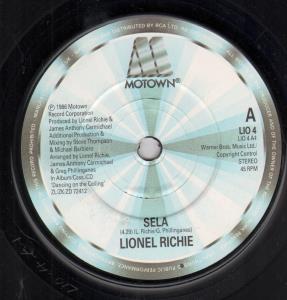 Lionel Richie - Sela - 7 Inch