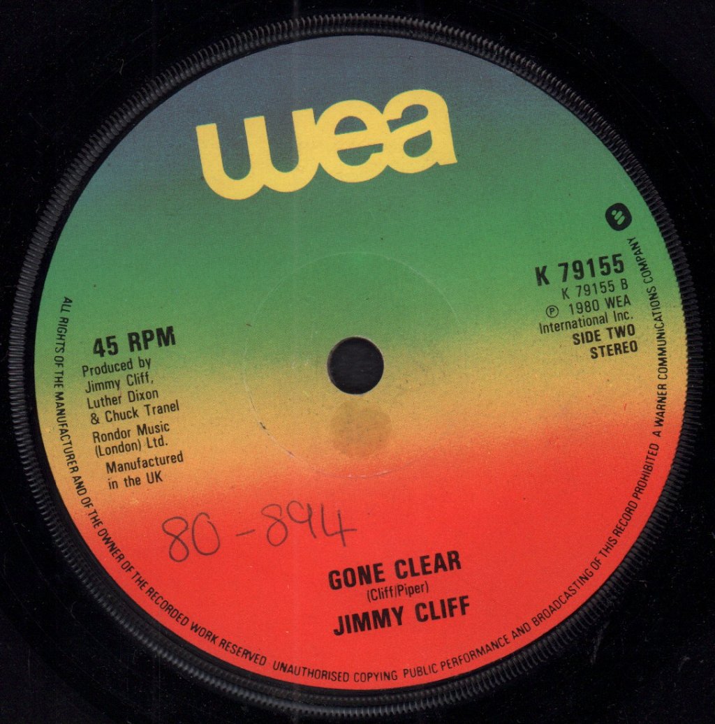 Jimmy Cliff - I Am The Living - 7 Inch