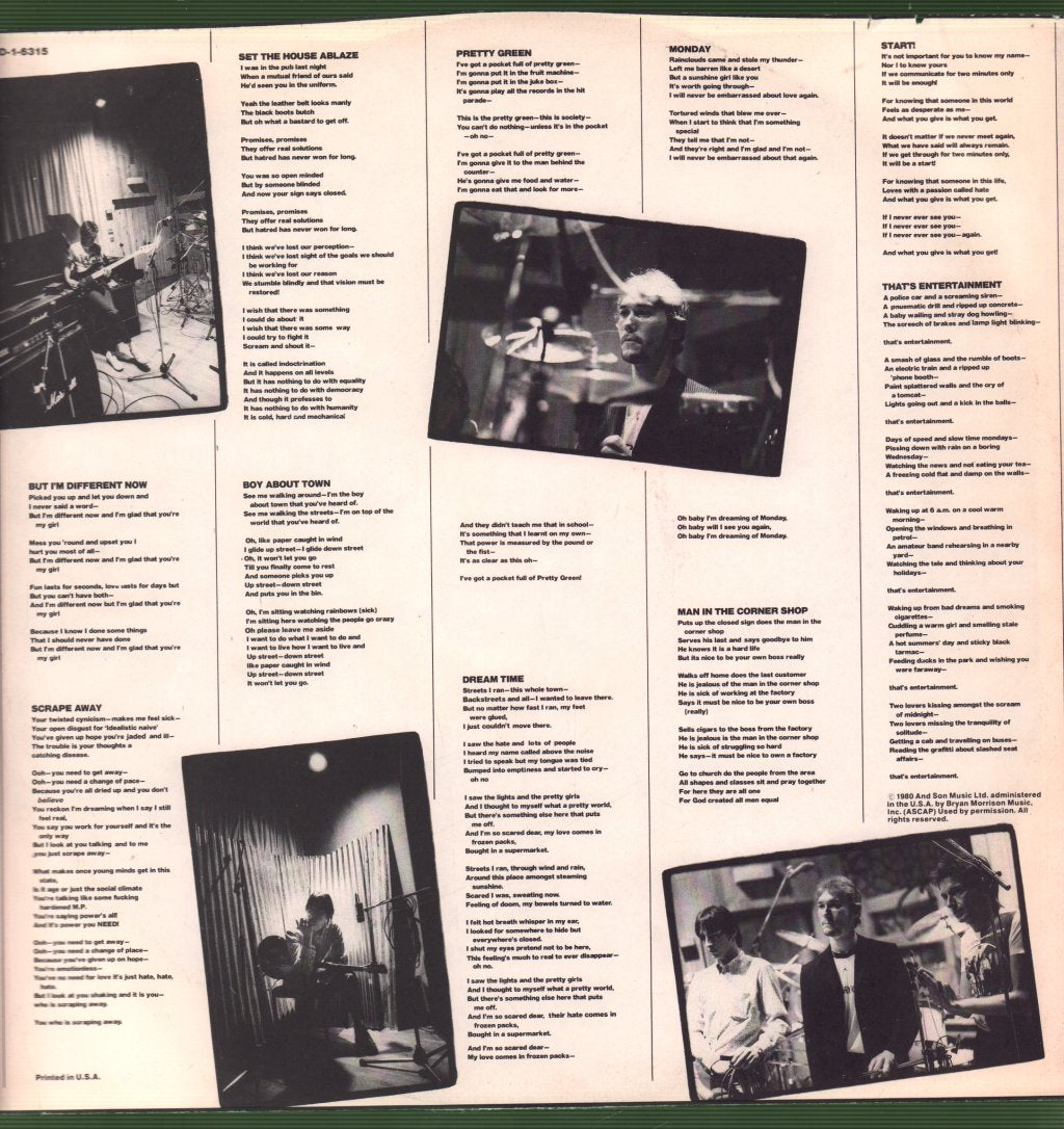 Jam - Sound Affects - Lp