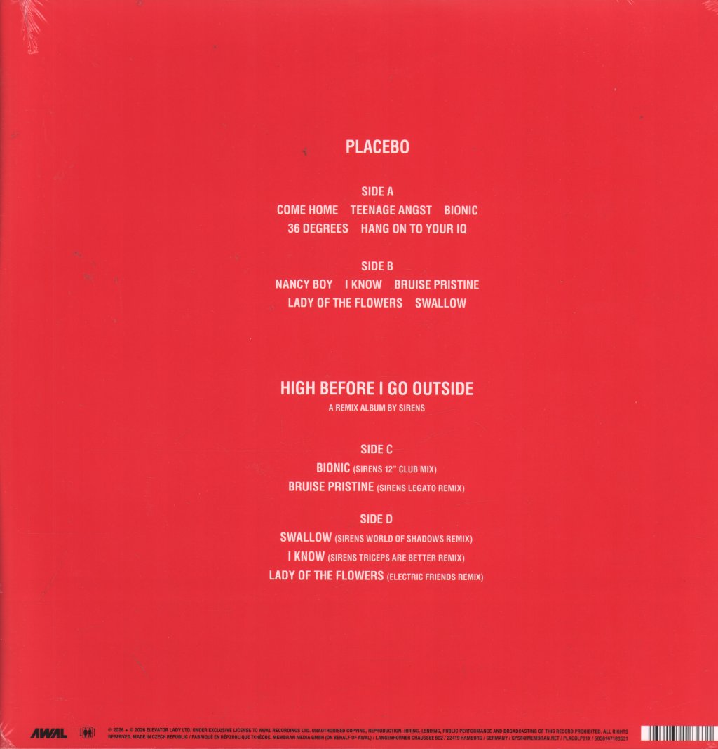 Placebo - RE:CREATED (Deluxe Edition) - Double Lp