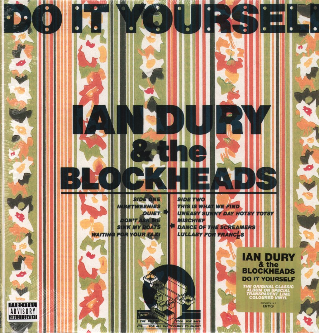 Ian Dury And The Blockheads - Do It Yourself (Transparent Lime Vinyl) - Lp