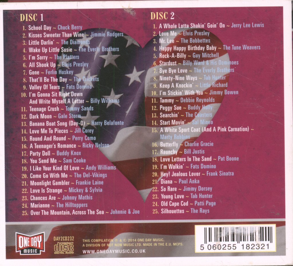 Various Artists - American Heartbeat 1957 - Double Cd