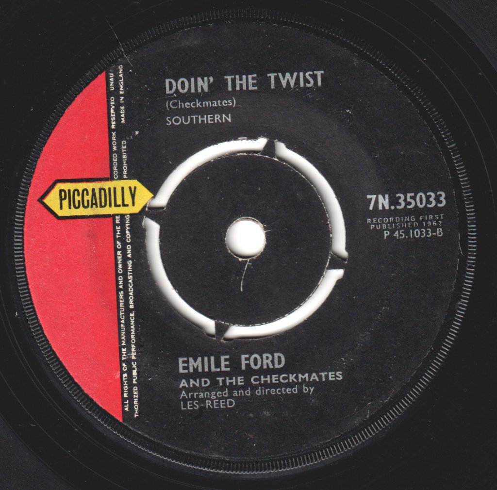 Emile Ford - I Wonder Who's Kissing Her Now - 7 Inch