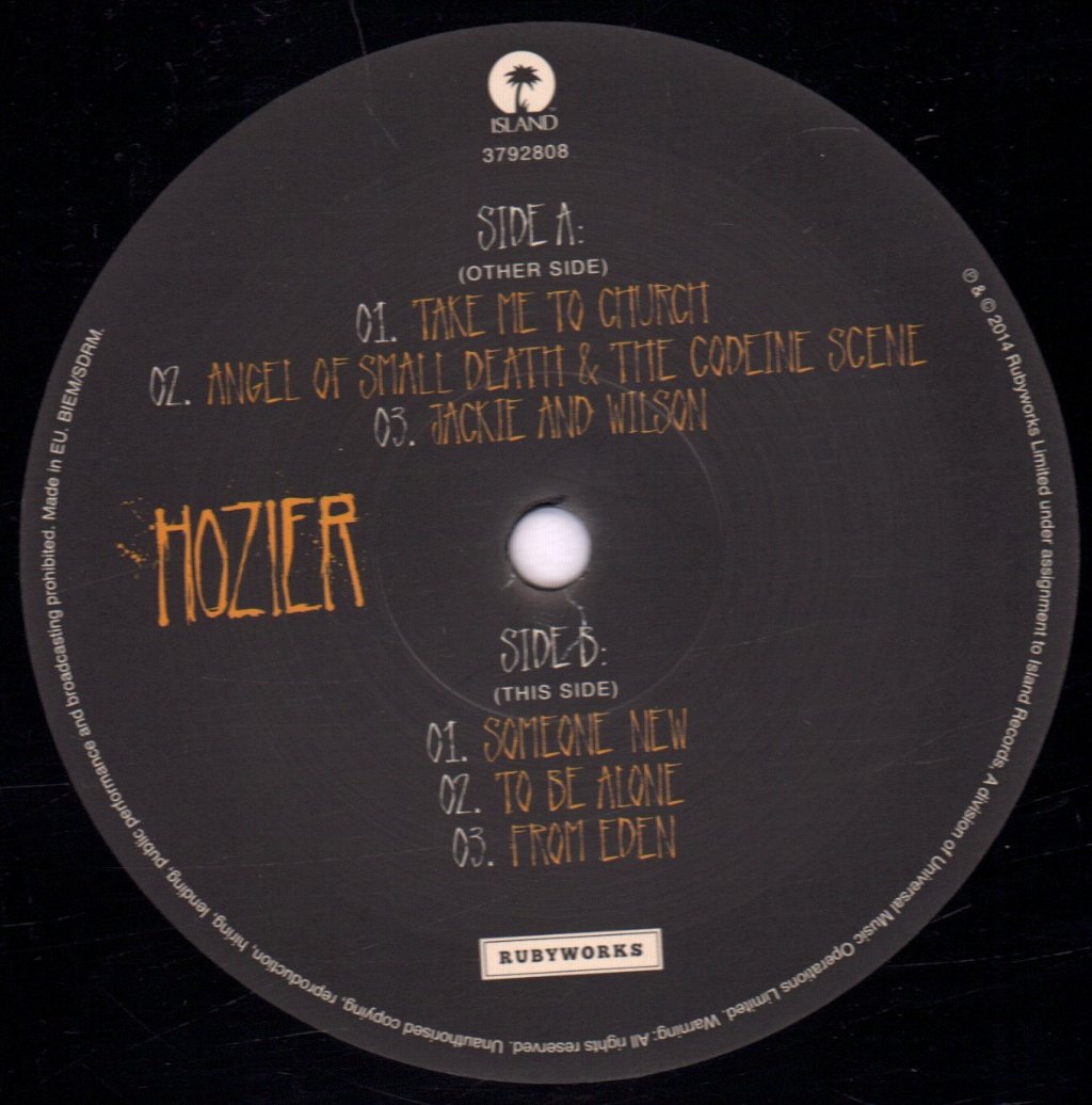 Hozier - Hozier - Double Lp