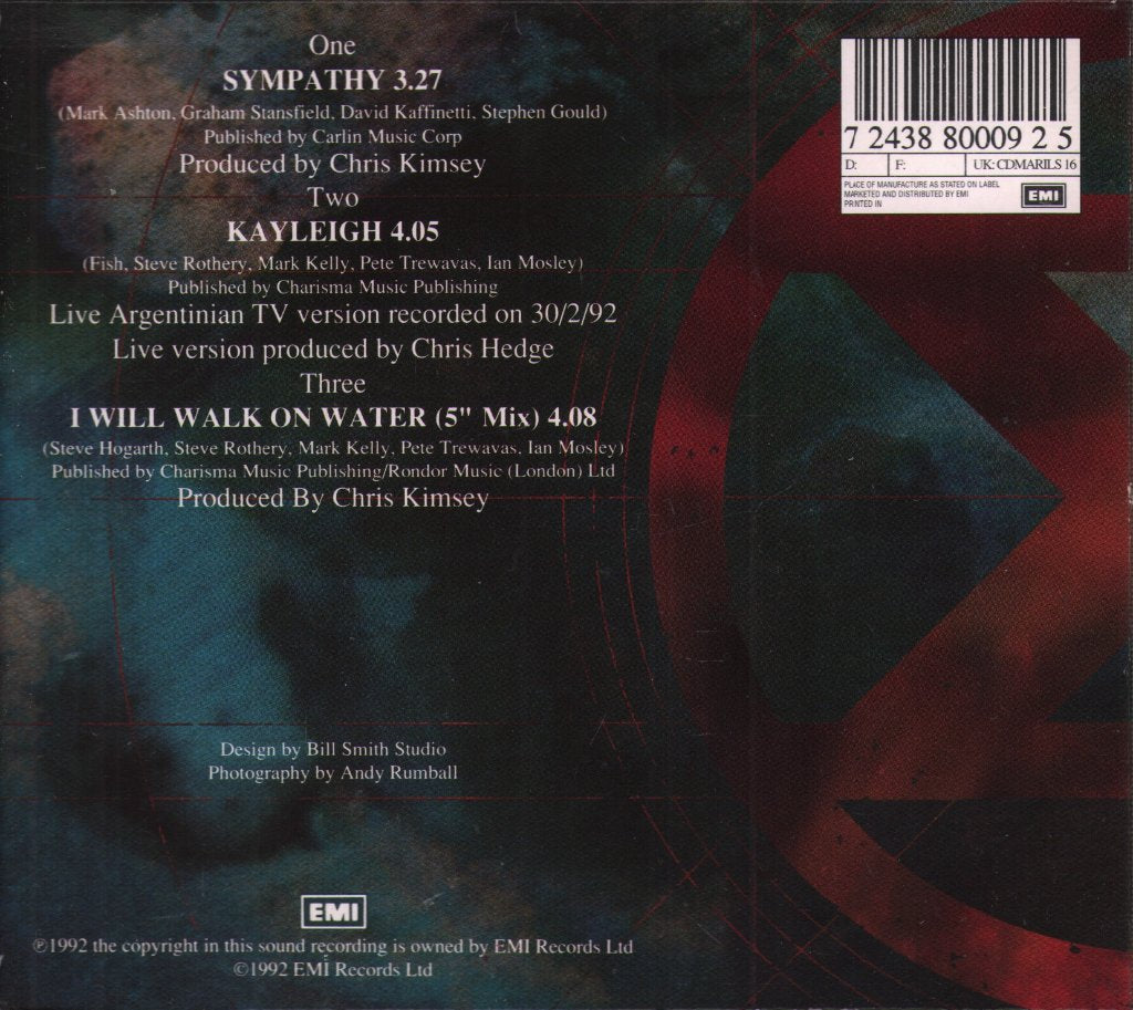 Marillion - Sympathy - Cd