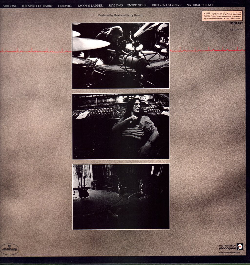 Rush - Permanent Waves - Lp