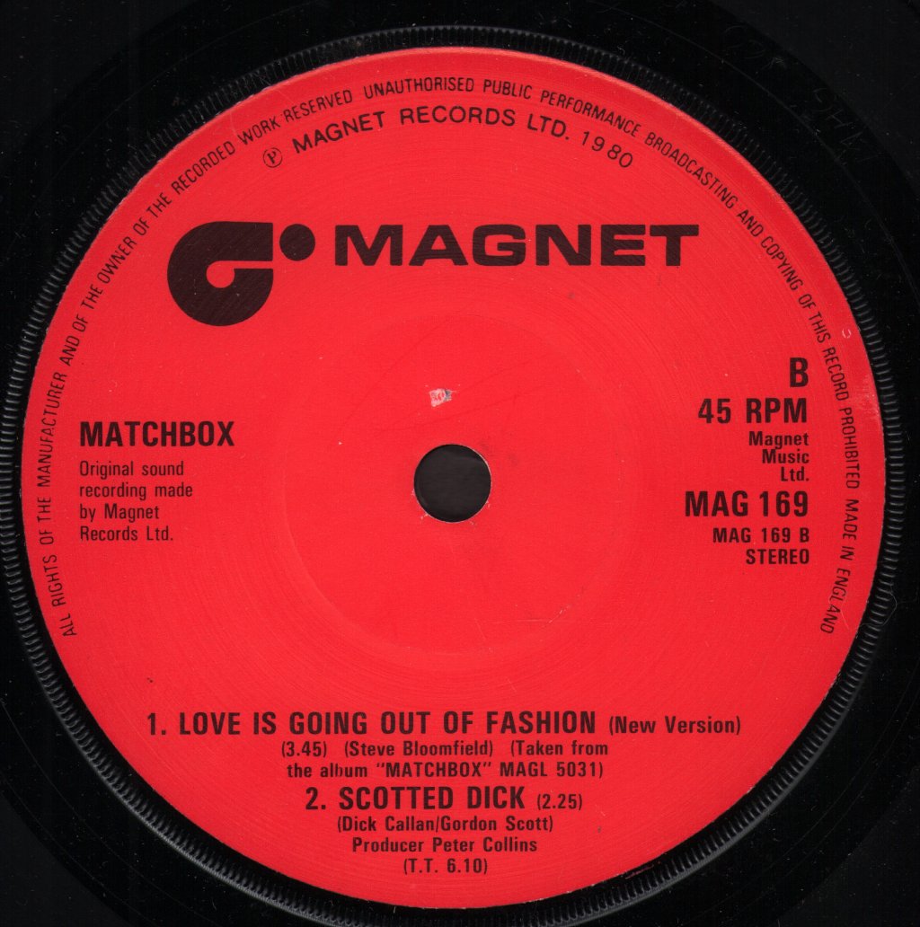 Matchbox - Midnite Dynamos - 7 Inch