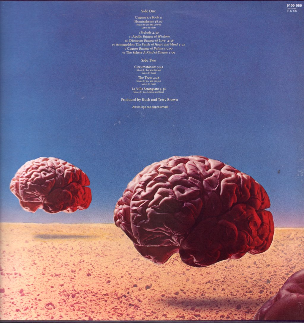 Rush - Hemispheres - Lp