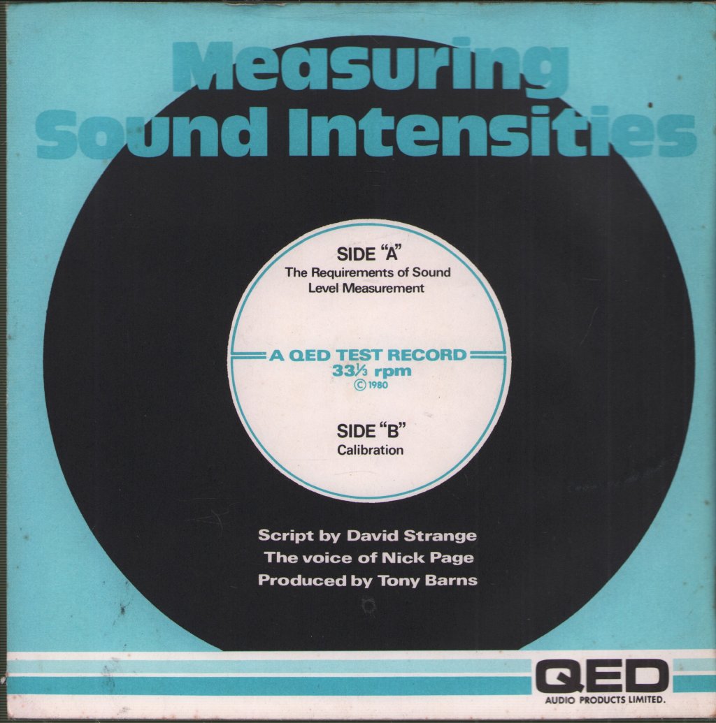 No Artist - Measuring Sound Intensities - 7 Inch