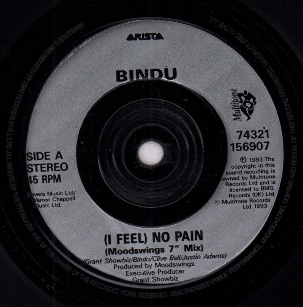 Bindu - I Feel No Pain - 7 Inch
