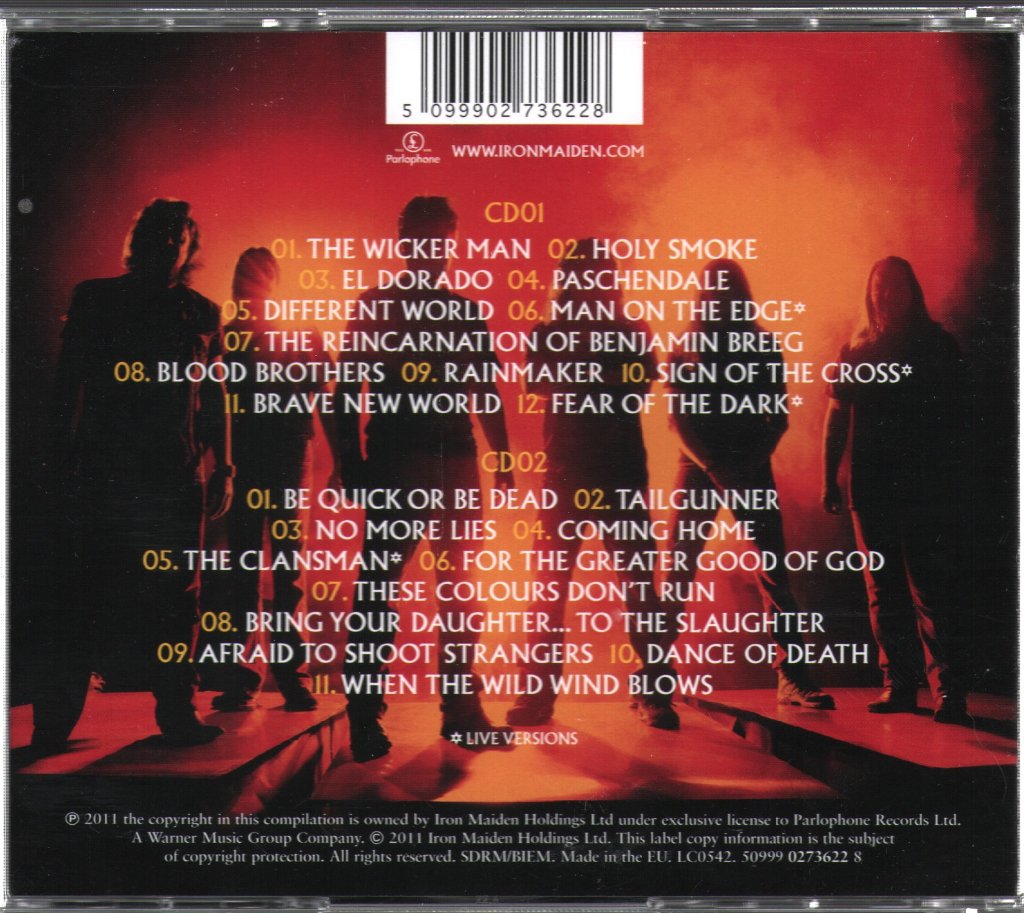 Iron Maiden - From Fear To Eternity: The Best Of 1990-2010 - Double Cd